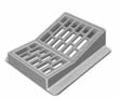 Neenah R-3501-U 13-3/4 X 22-1/8 X 2" Small Grate Only